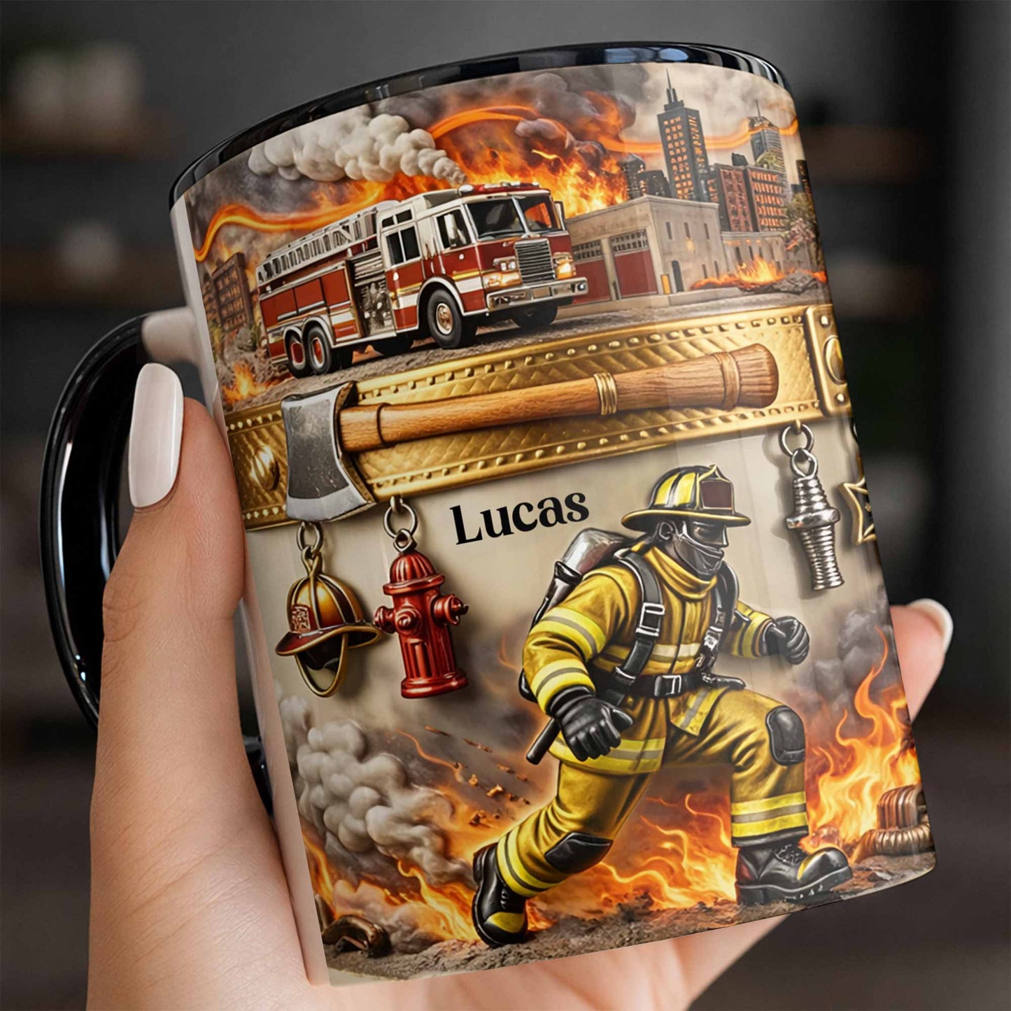 Honor Your Courage And Dedication My Hero, Firefighters Theme