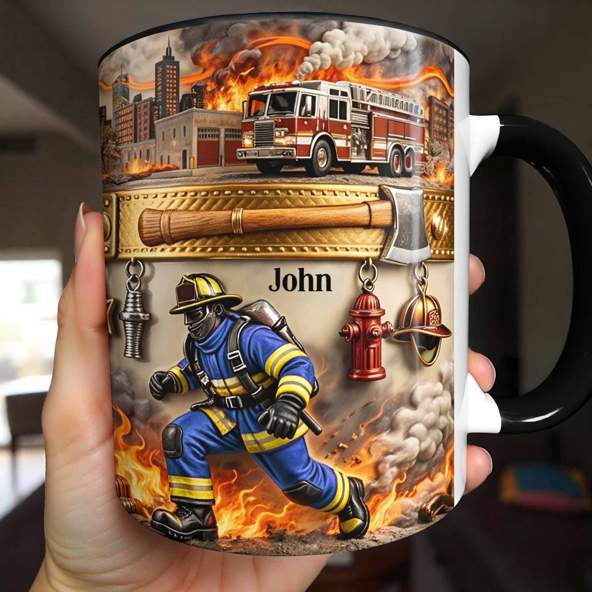Honor Your Courage And Dedication My Hero, Firefighters Theme