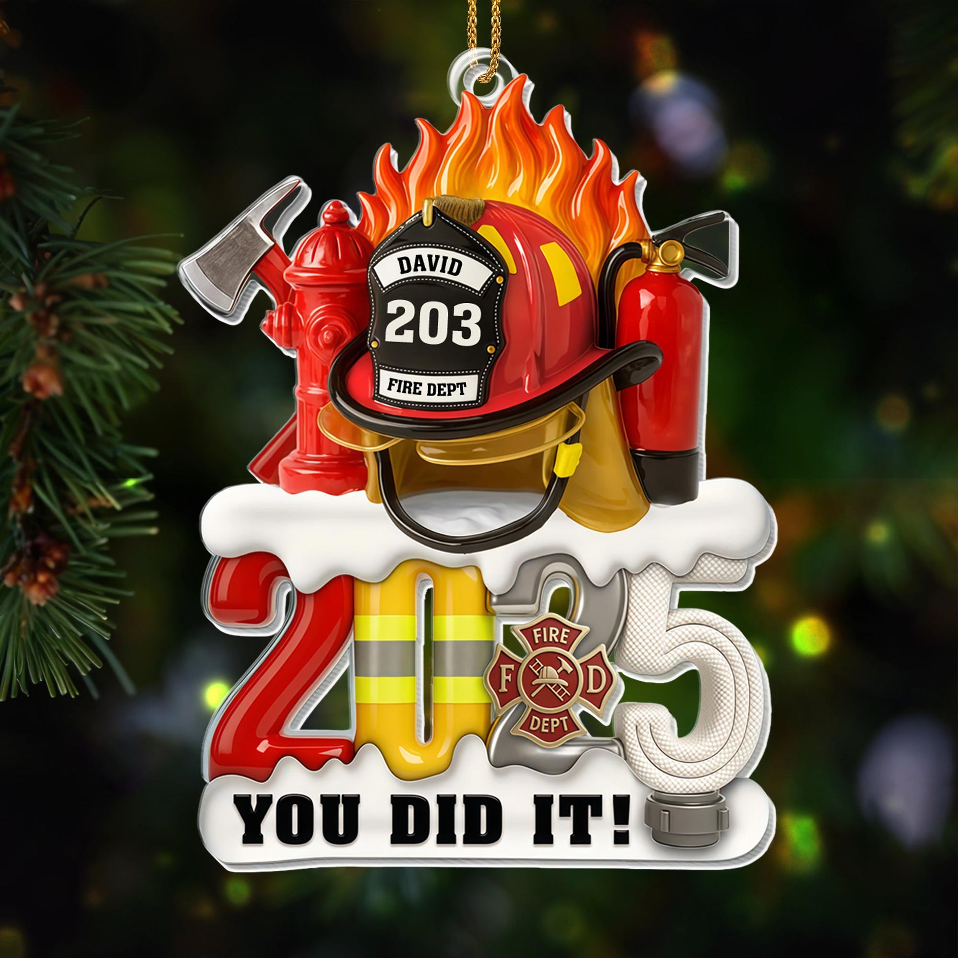 You Did It Firefighting Gear