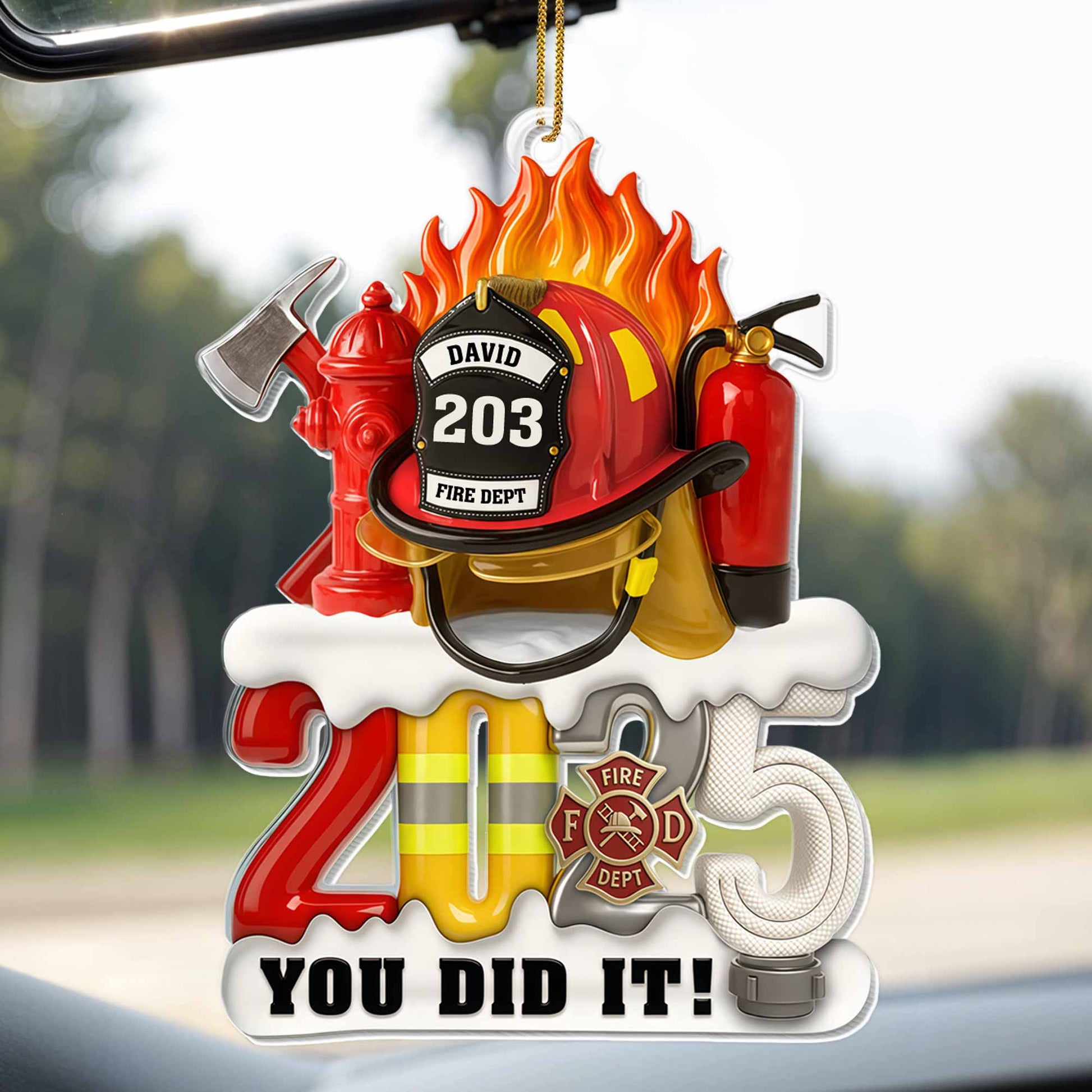 You Did It Firefighting Gear