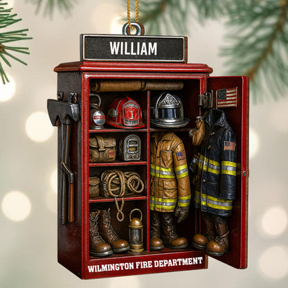 Honor Our Firefighters With Firefighter Gear Ornament