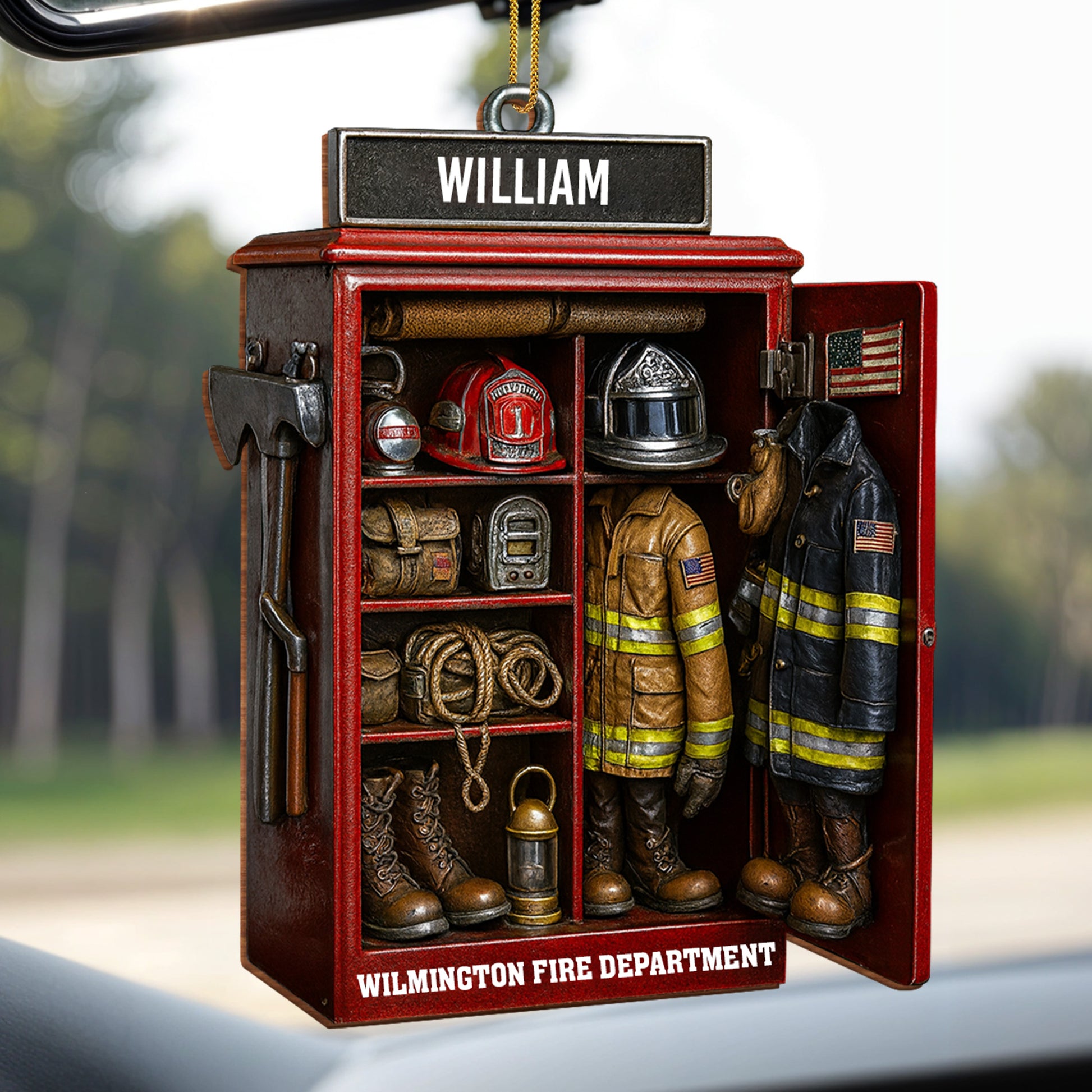 Honor Our Firefighters With Firefighter Gear Ornament