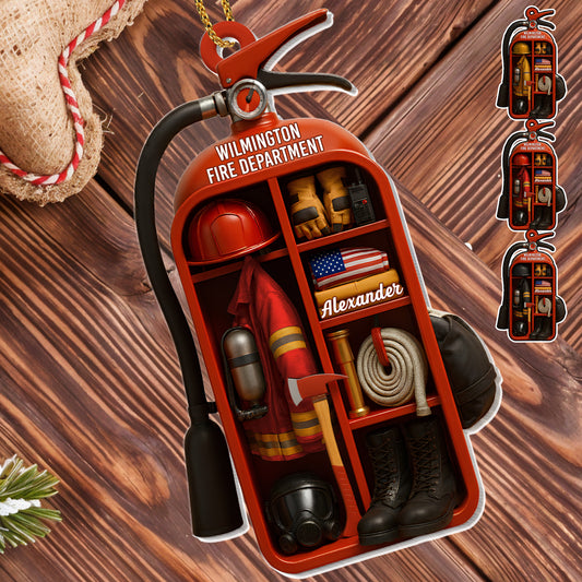 Courage To Be Myself, Strength To Become Who I Can Be, Firefighter Gear