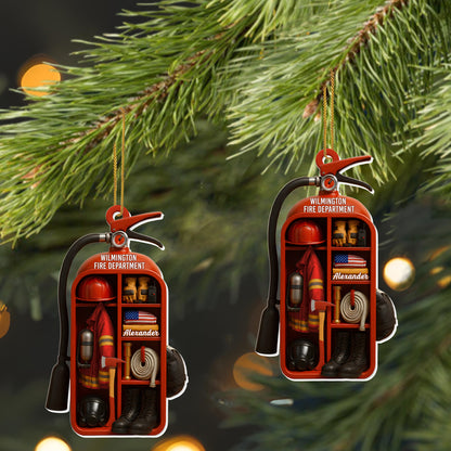 Courage To Be Myself, Strength To Become Who I Can Be, Firefighter Gear