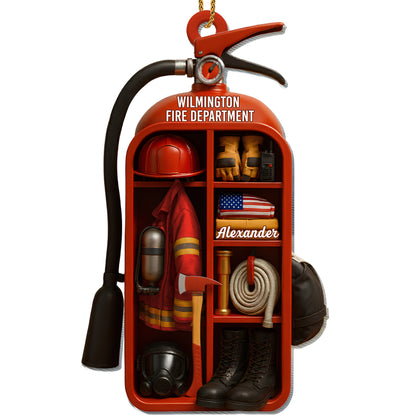 Courage To Be Myself, Strength To Become Who I Can Be, Firefighter Gear