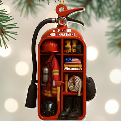 Courage To Be Myself, Strength To Become Who I Can Be, Firefighter Gear