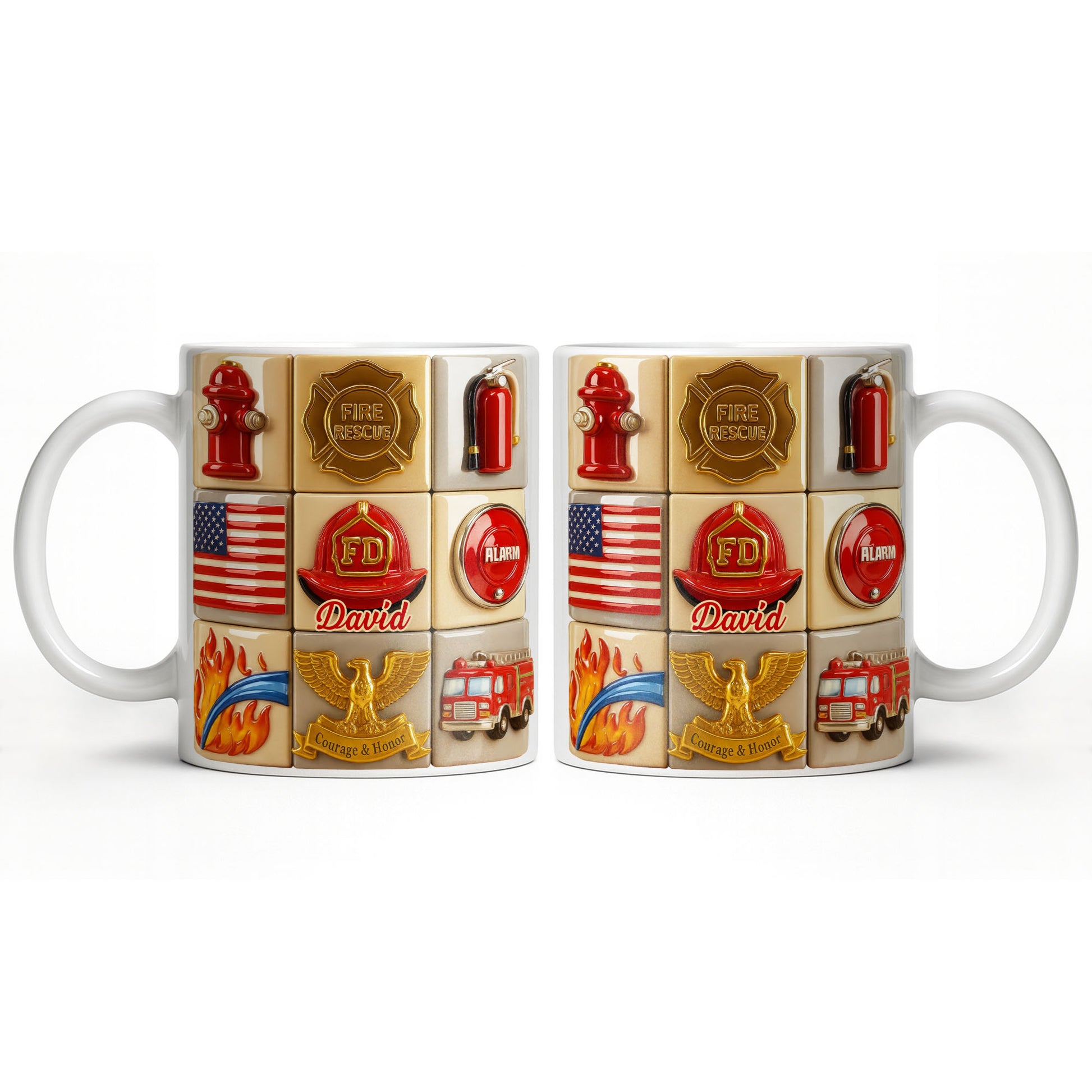 Fire Rescue Courage & Honor Firefighter Essentials