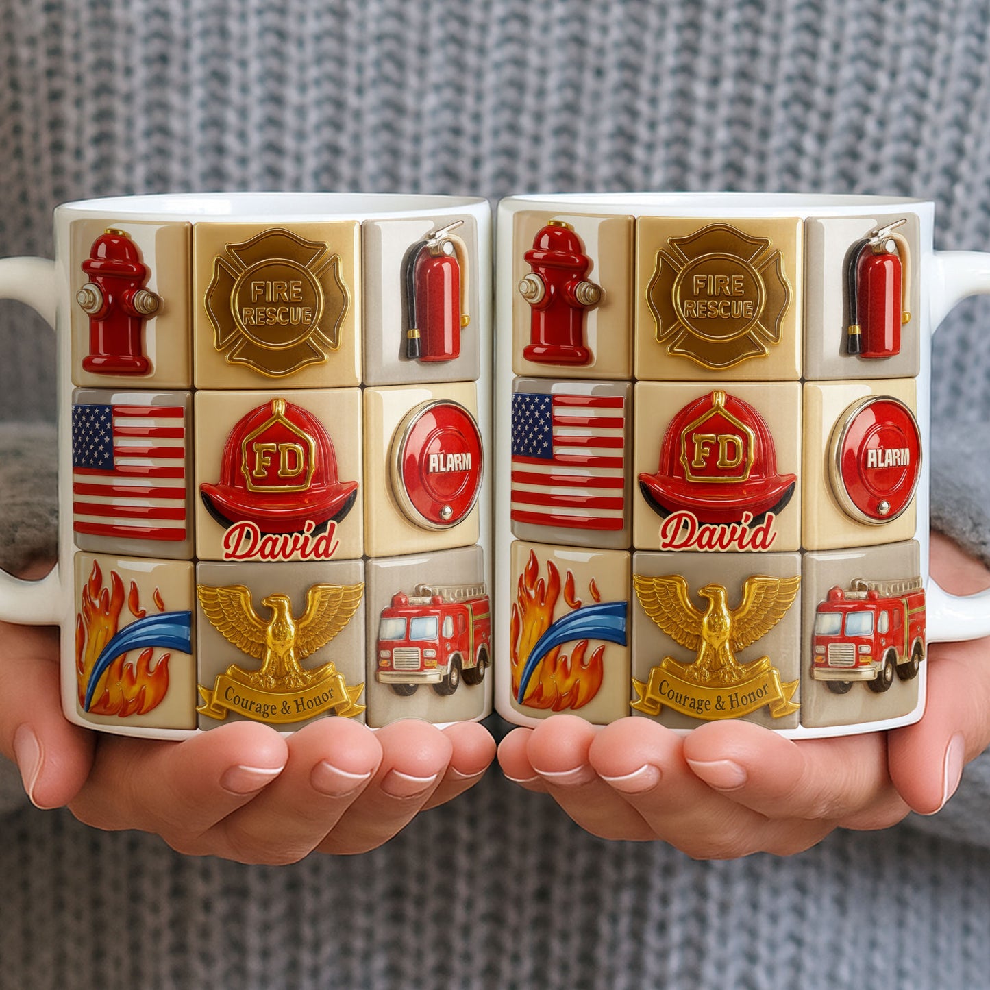 Fire Rescue Courage & Honor Firefighter Essentials