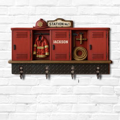 Station No.1 Firefighter Theme Decor
