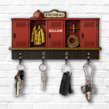 Station No.1 Firefighter Theme Decor
