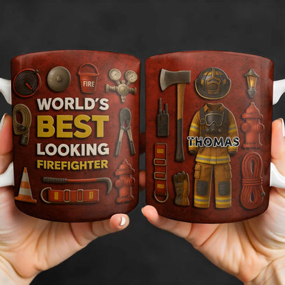 World's Best Looking Firefighter Gear and Helmet