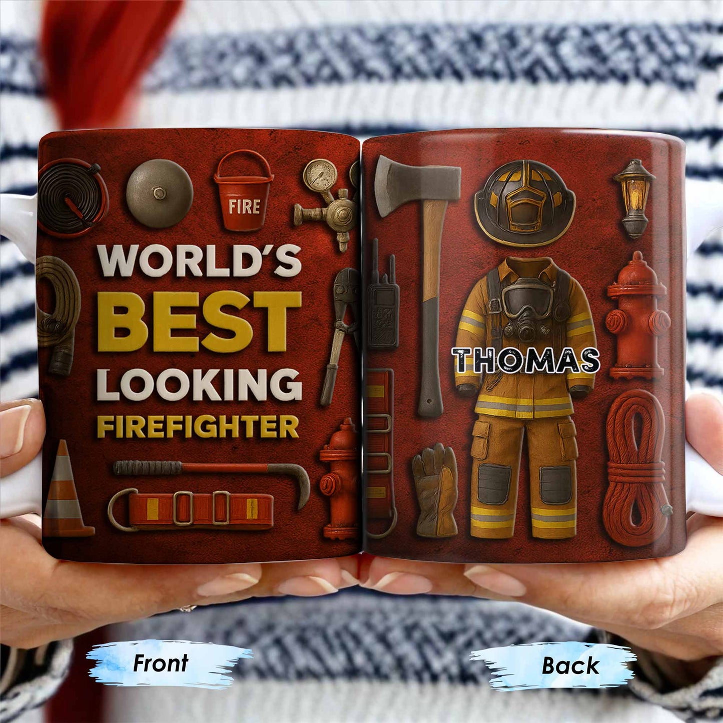 World's Best Looking Firefighter Gear and Helmet