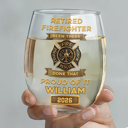 Retired Firefighter Been There Done That Proud Of It Badge