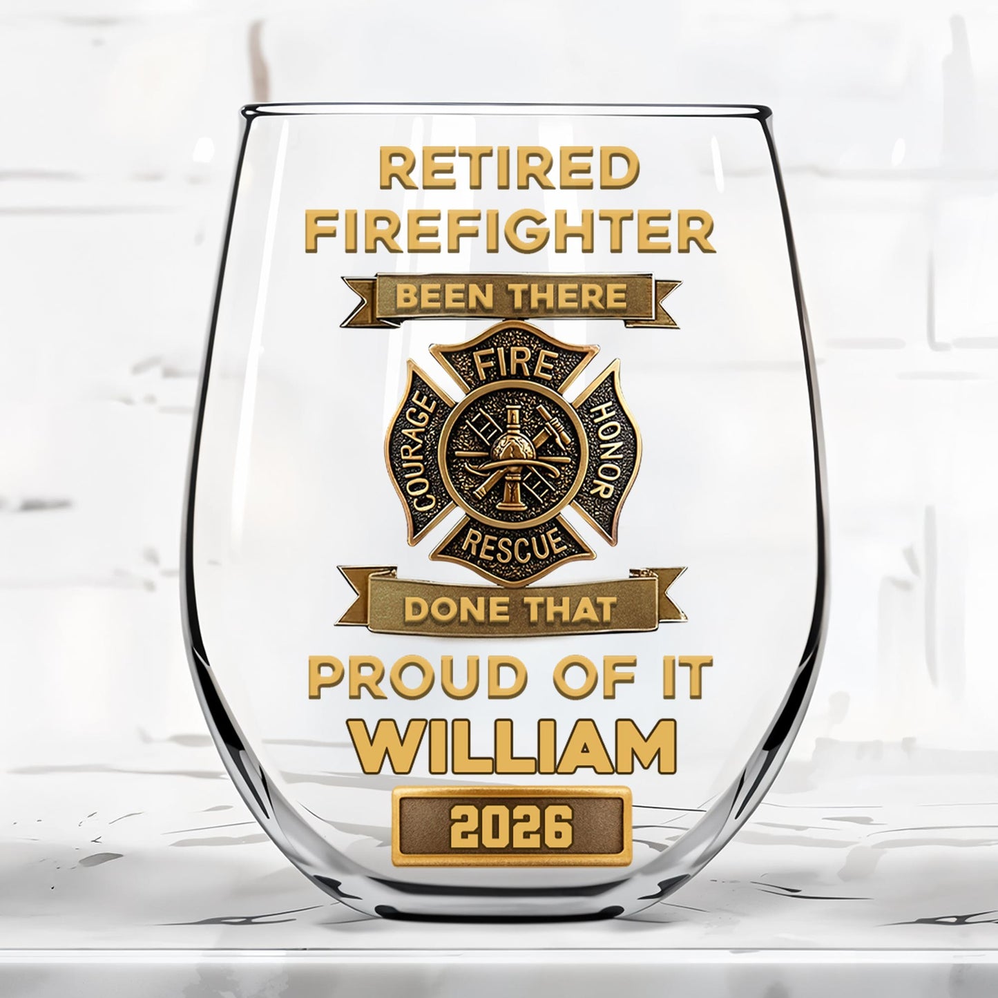 Retired Firefighter Been There Done That Proud Of It Badge
