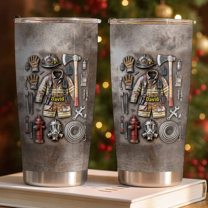 To My Hero, Thank You, Firefighter Gear Design