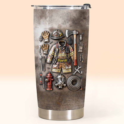 To My Hero, Thank You, Firefighter Gear Design