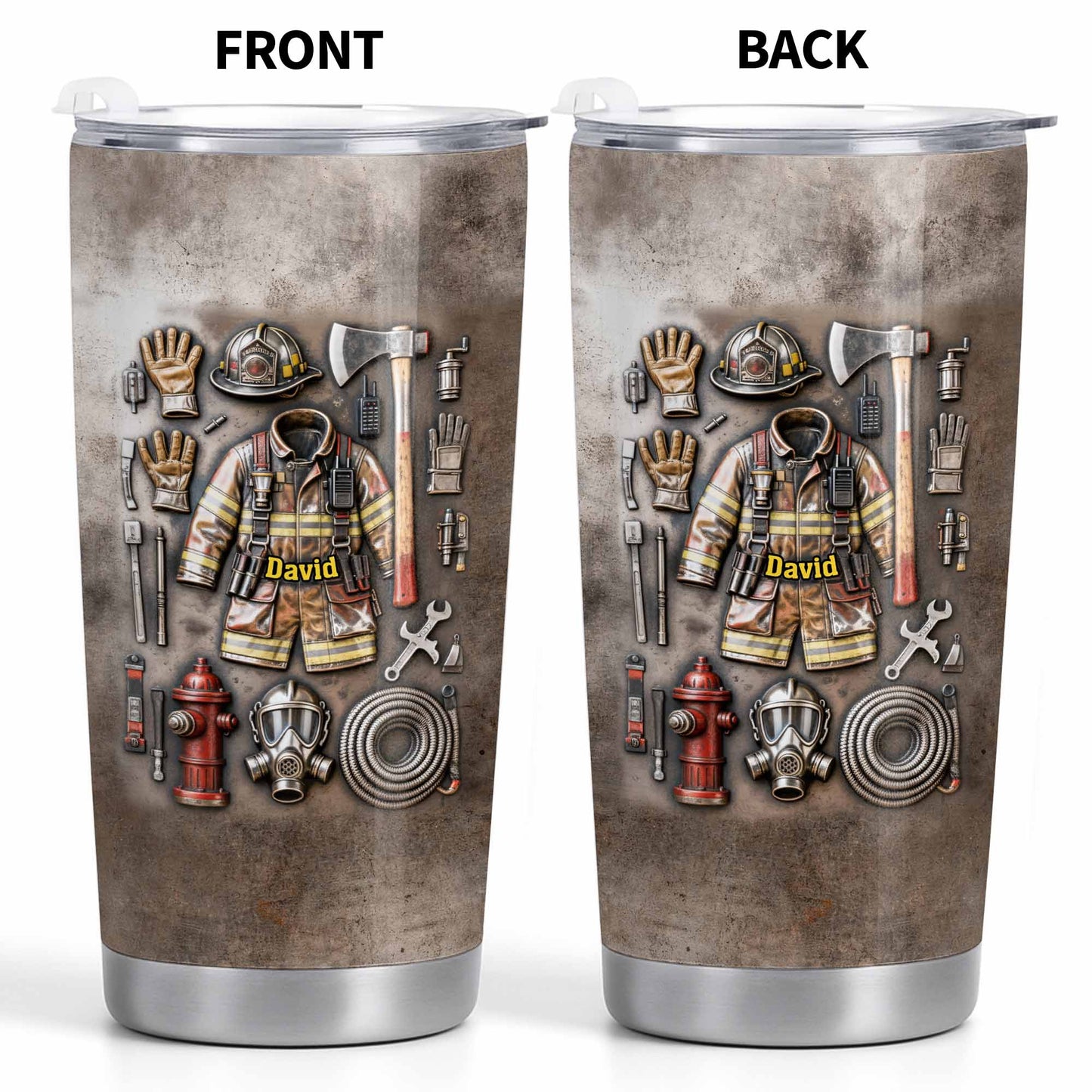 To My Hero, Thank You, Firefighter Gear Design