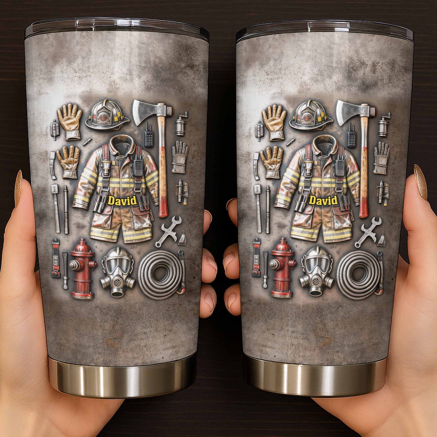 To My Hero, Thank You, Firefighter Gear Design