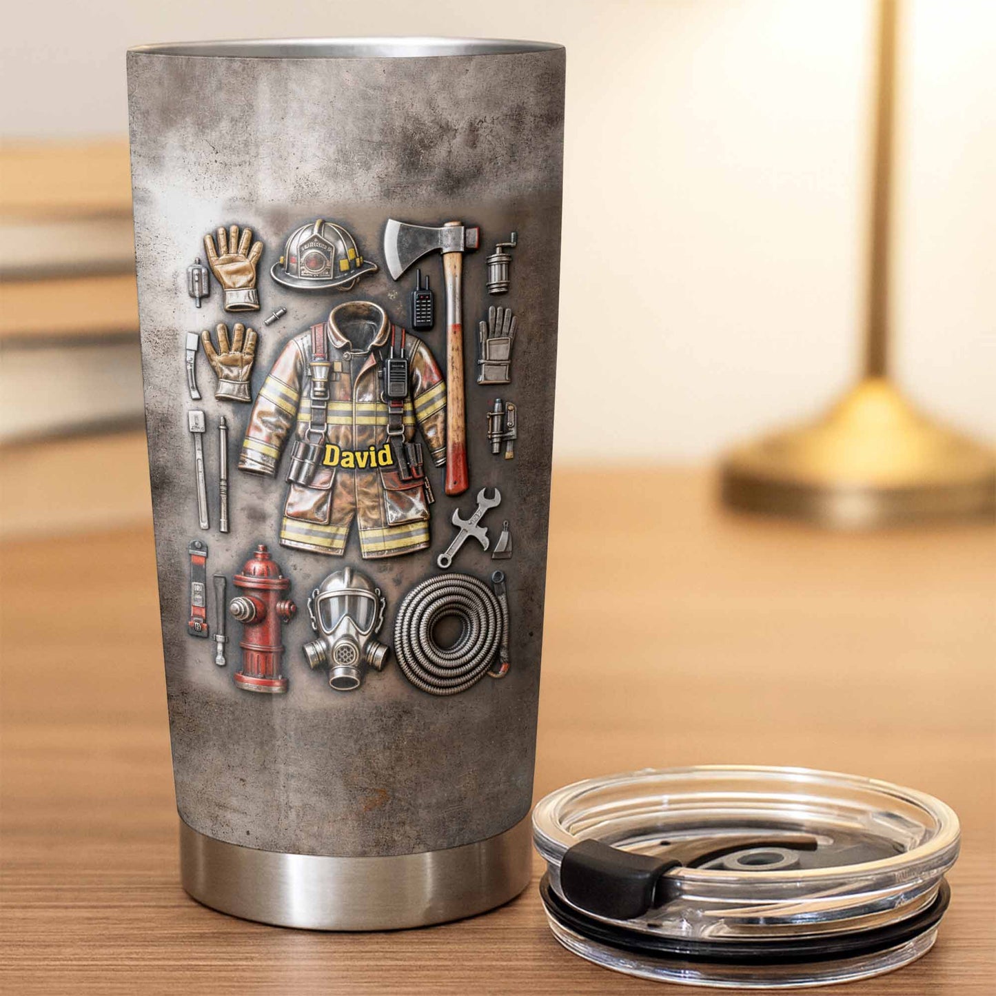 To My Hero, Thank You, Firefighter Gear Design