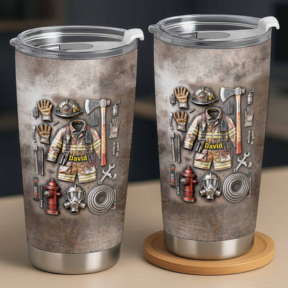 To My Hero, Thank You, Firefighter Gear Design