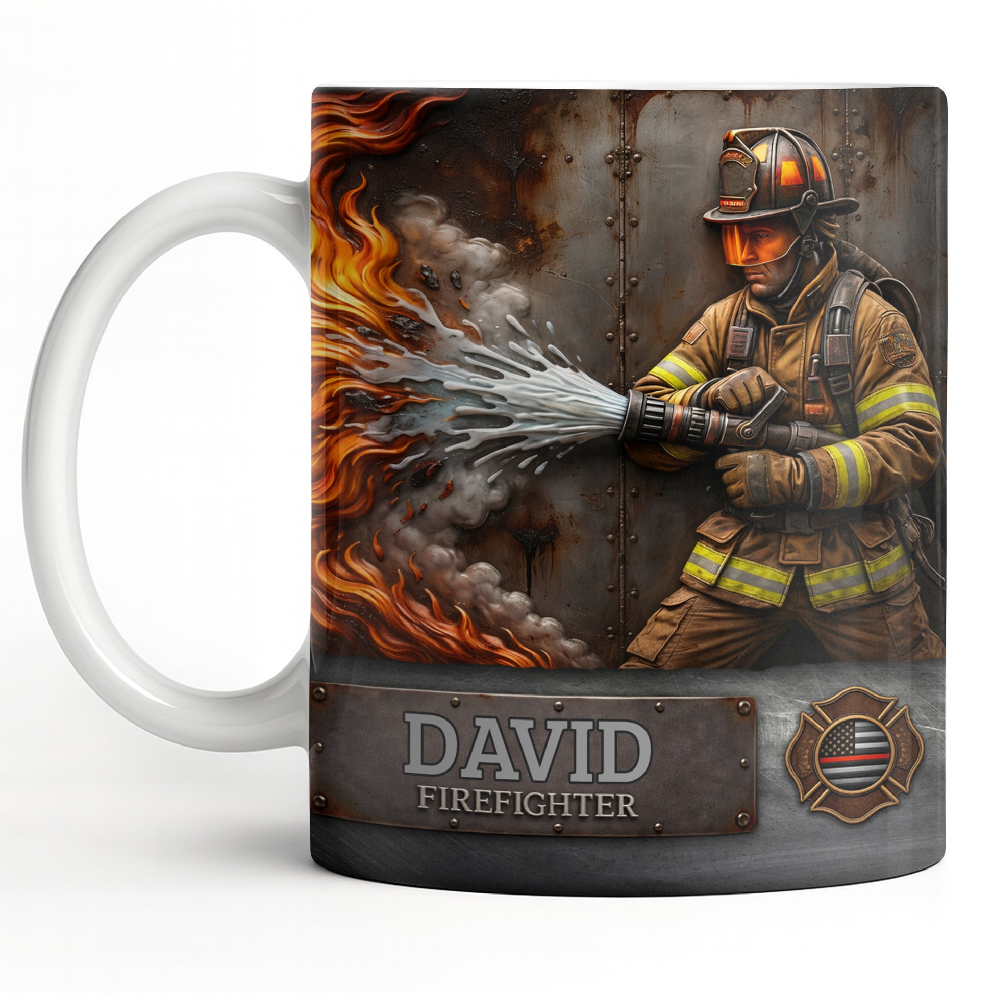 To My Brave Firefighter Your Courage Saves Lives