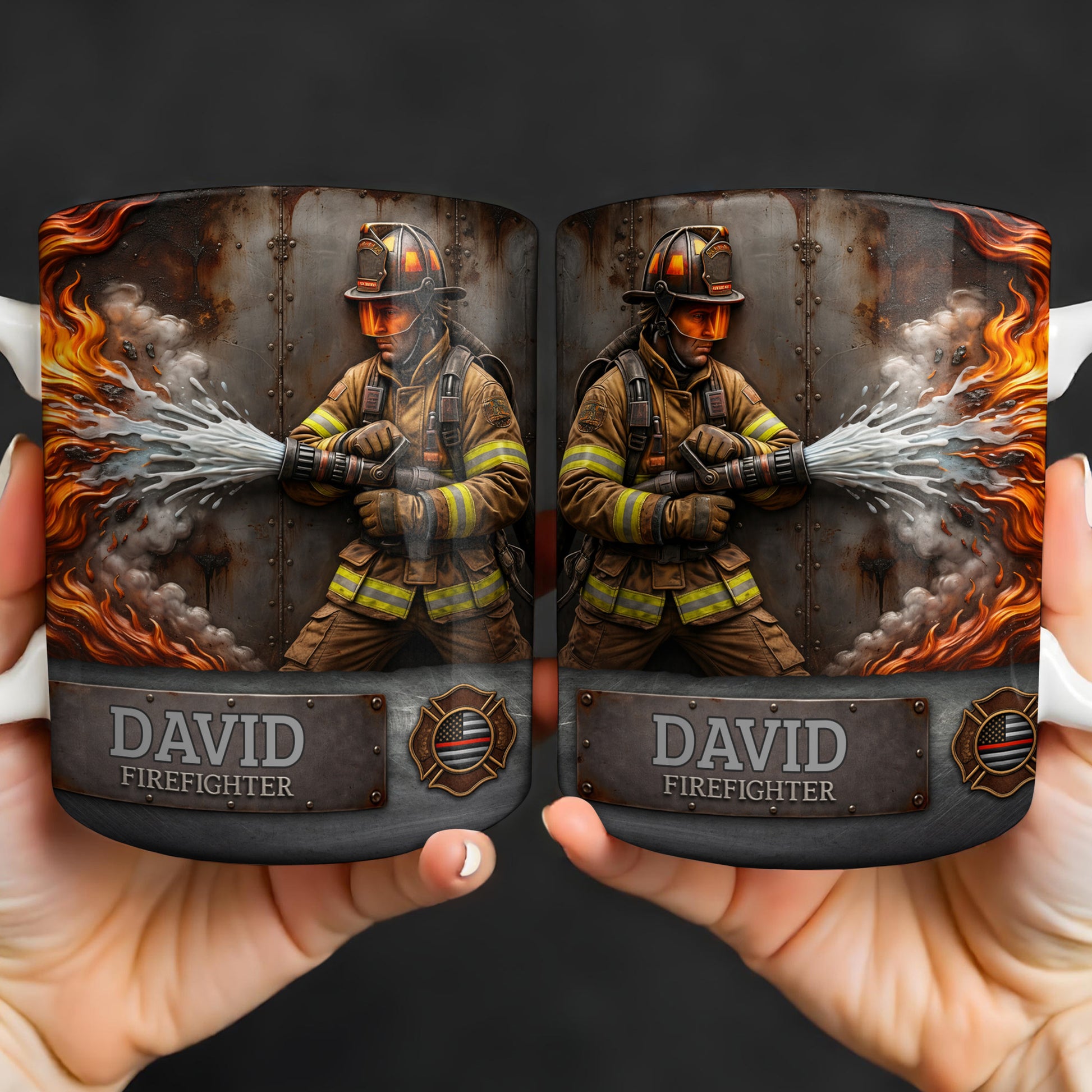 To My Brave Firefighter Your Courage Saves Lives