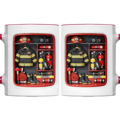 Always Ready Firefighter Gear Locker With Helmet And Axe