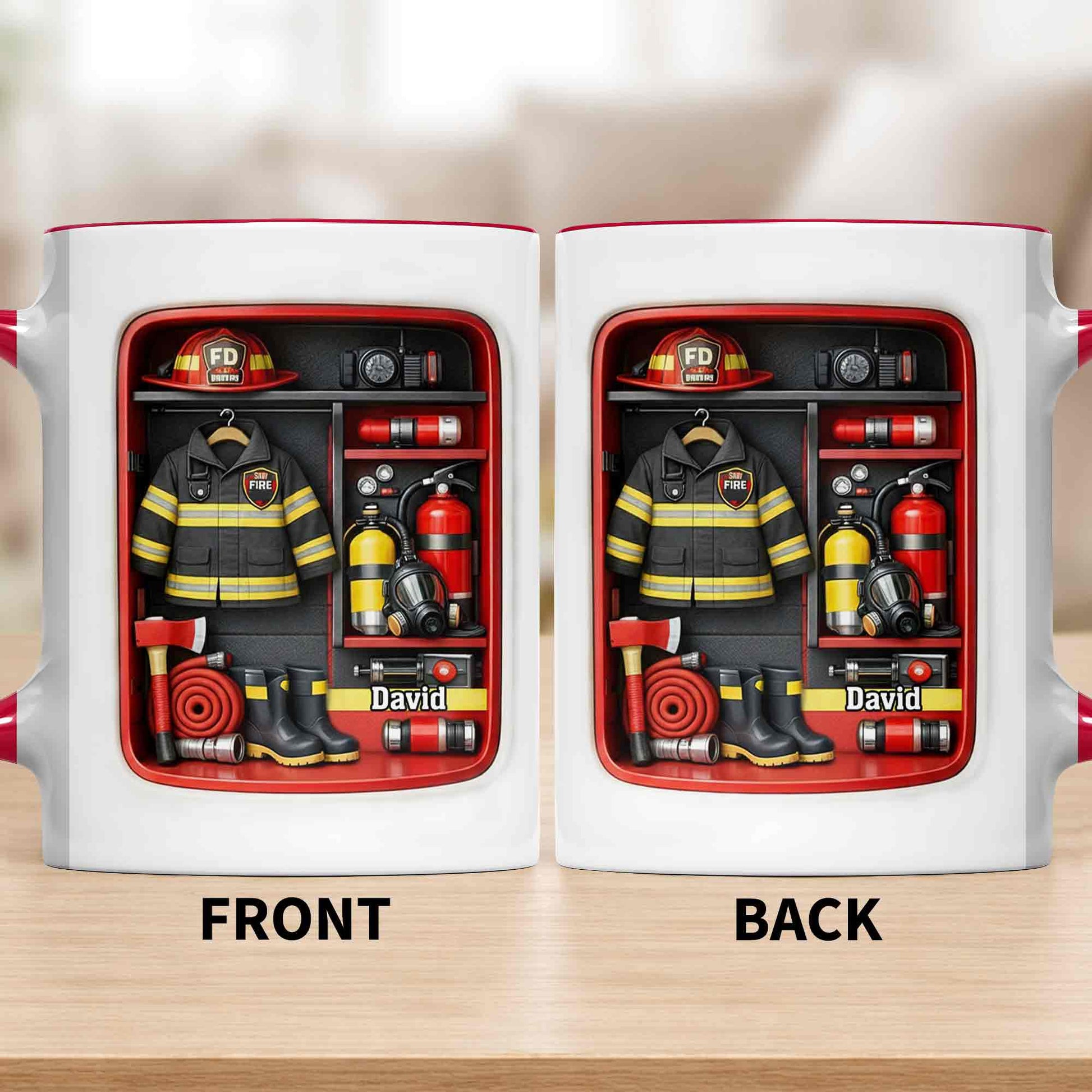 Always Ready Firefighter Gear Locker With Helmet And Axe