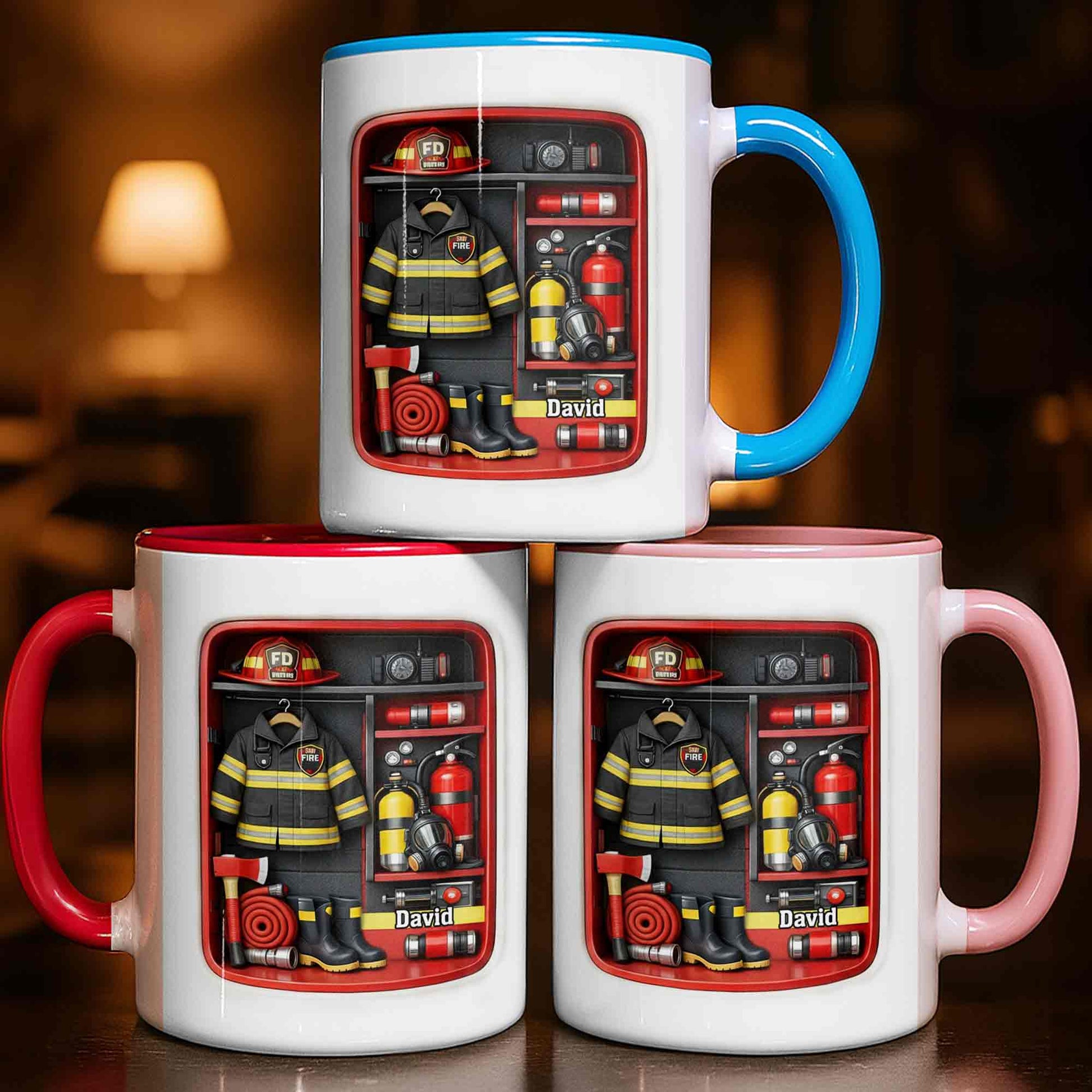 Always Ready Firefighter Gear Locker With Helmet And Axe