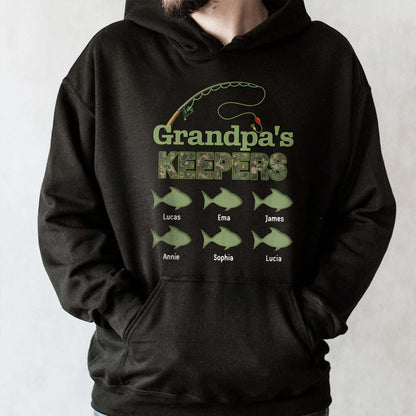 Grandpa's Keepers, Fishing Rod and Fish