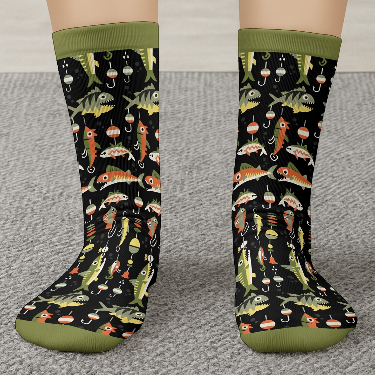 Lucky Fishing Comfortable Socks