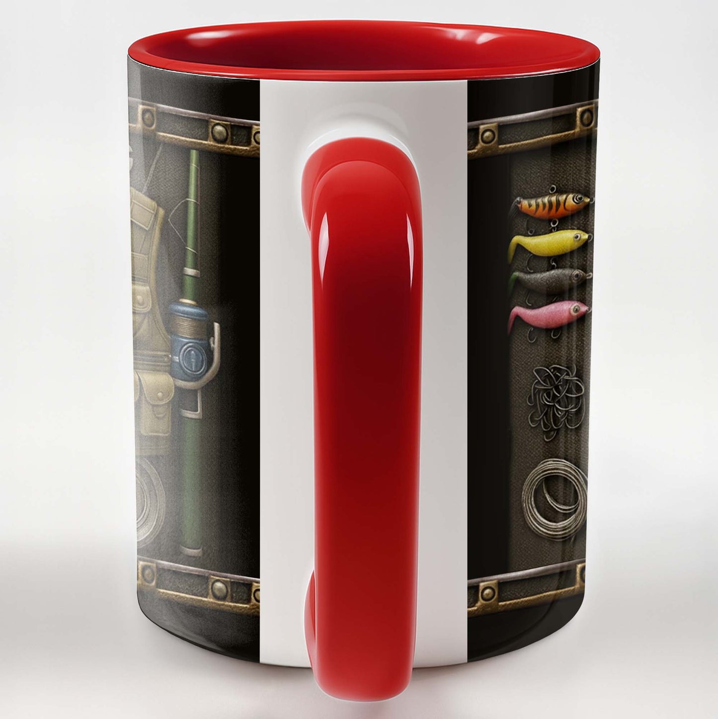 Customizable Fishing-Themed Design With Vest and Lures