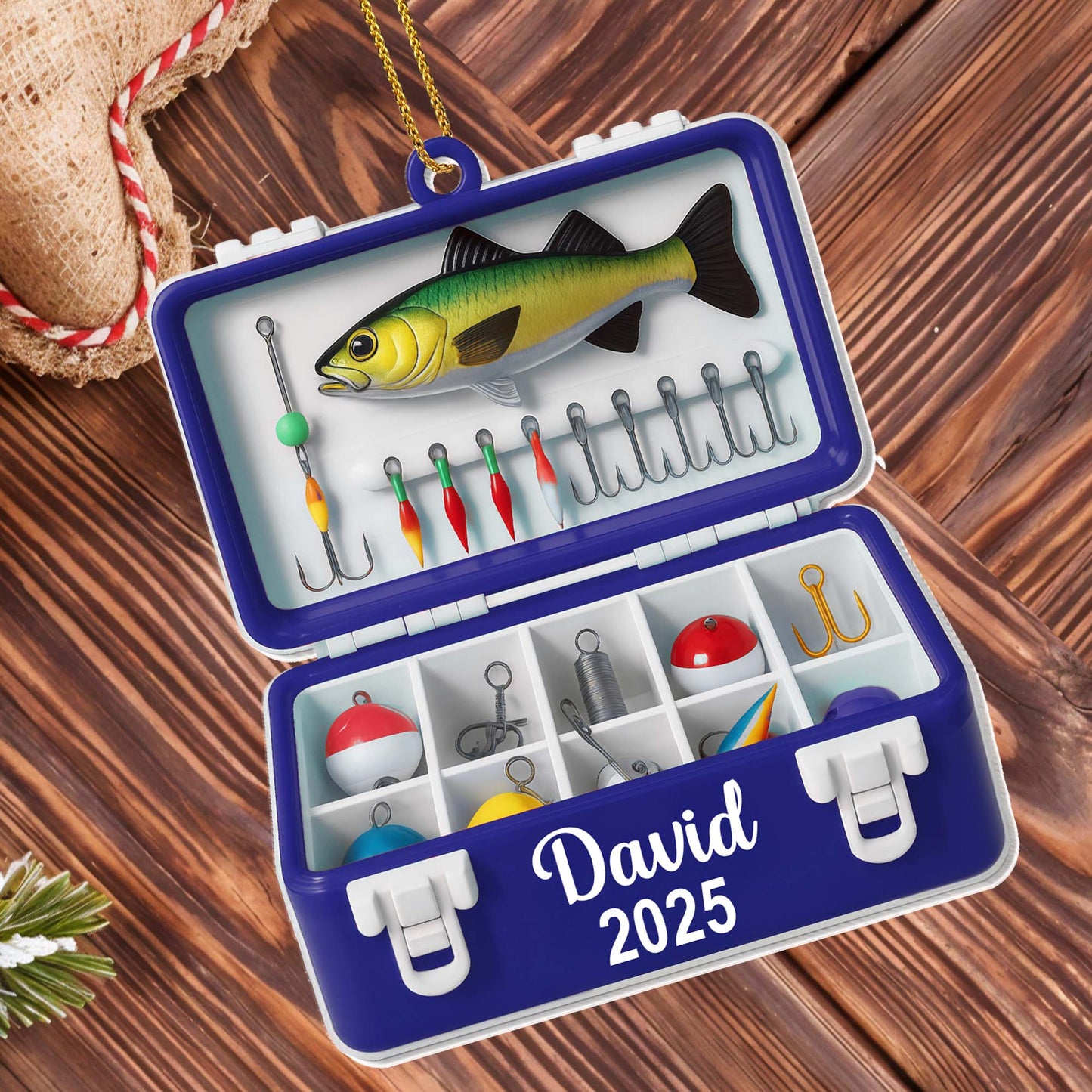 Fishing Tackle Box Design, Ideal For Father's Day