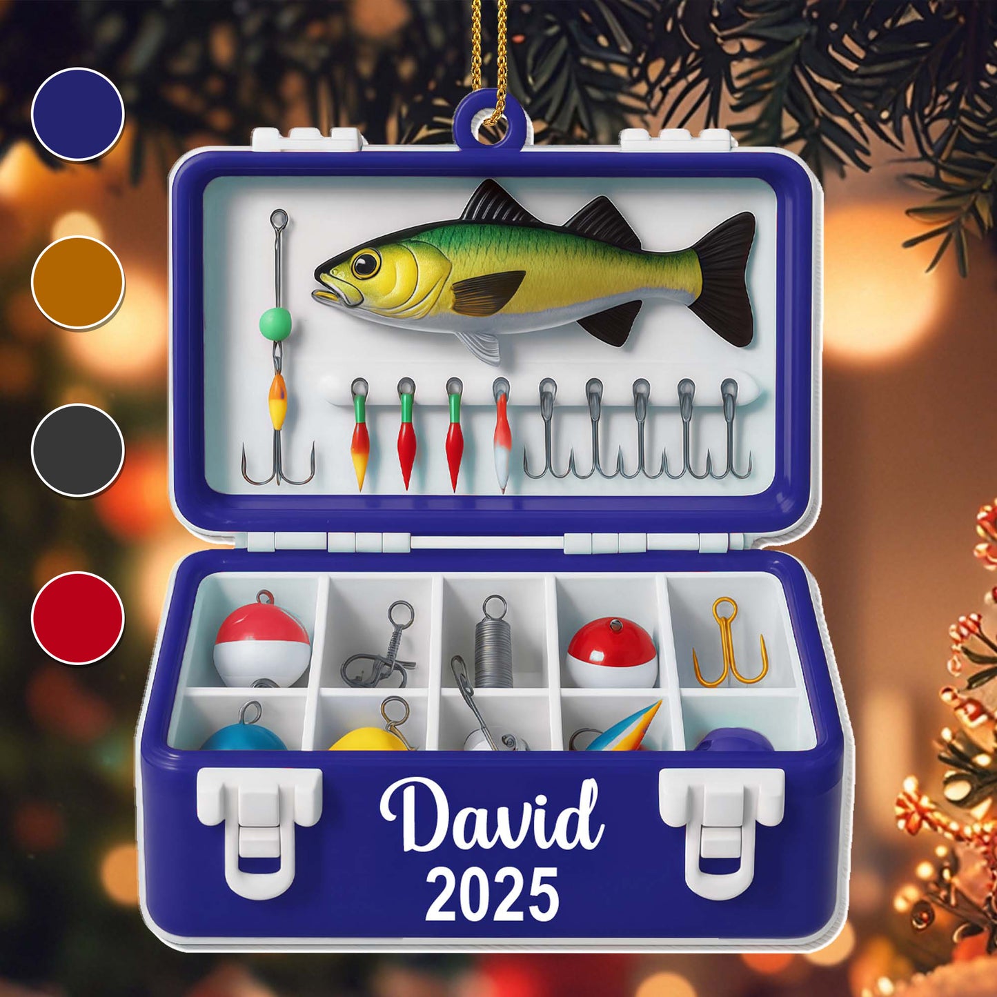 Fishing Tackle Box Design, Ideal For Father's Day