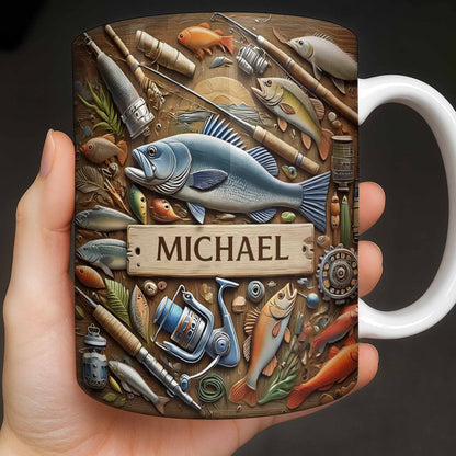 Personalized Mug For Fishing Enthusiasts