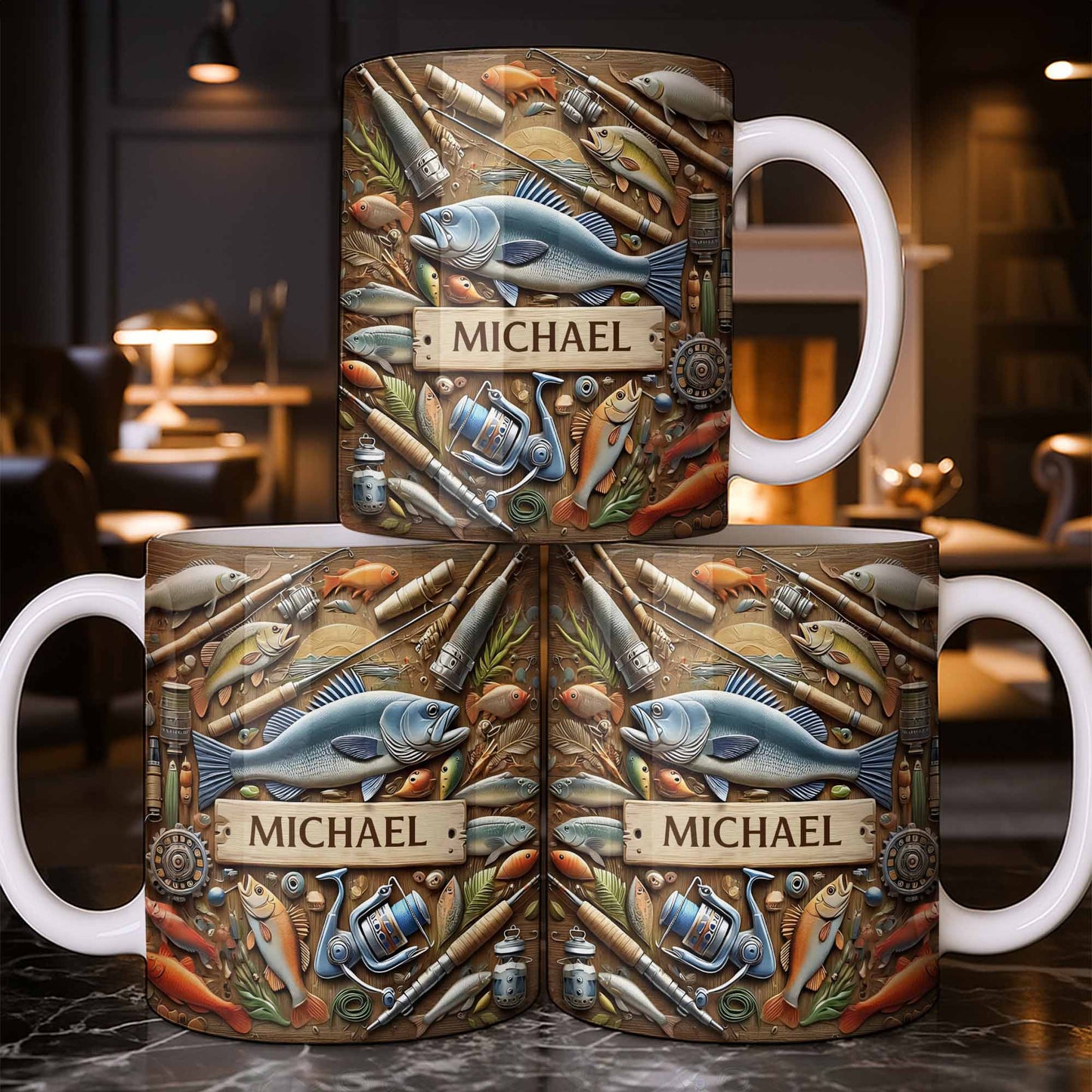 Personalized Mug For Fishing Enthusiasts