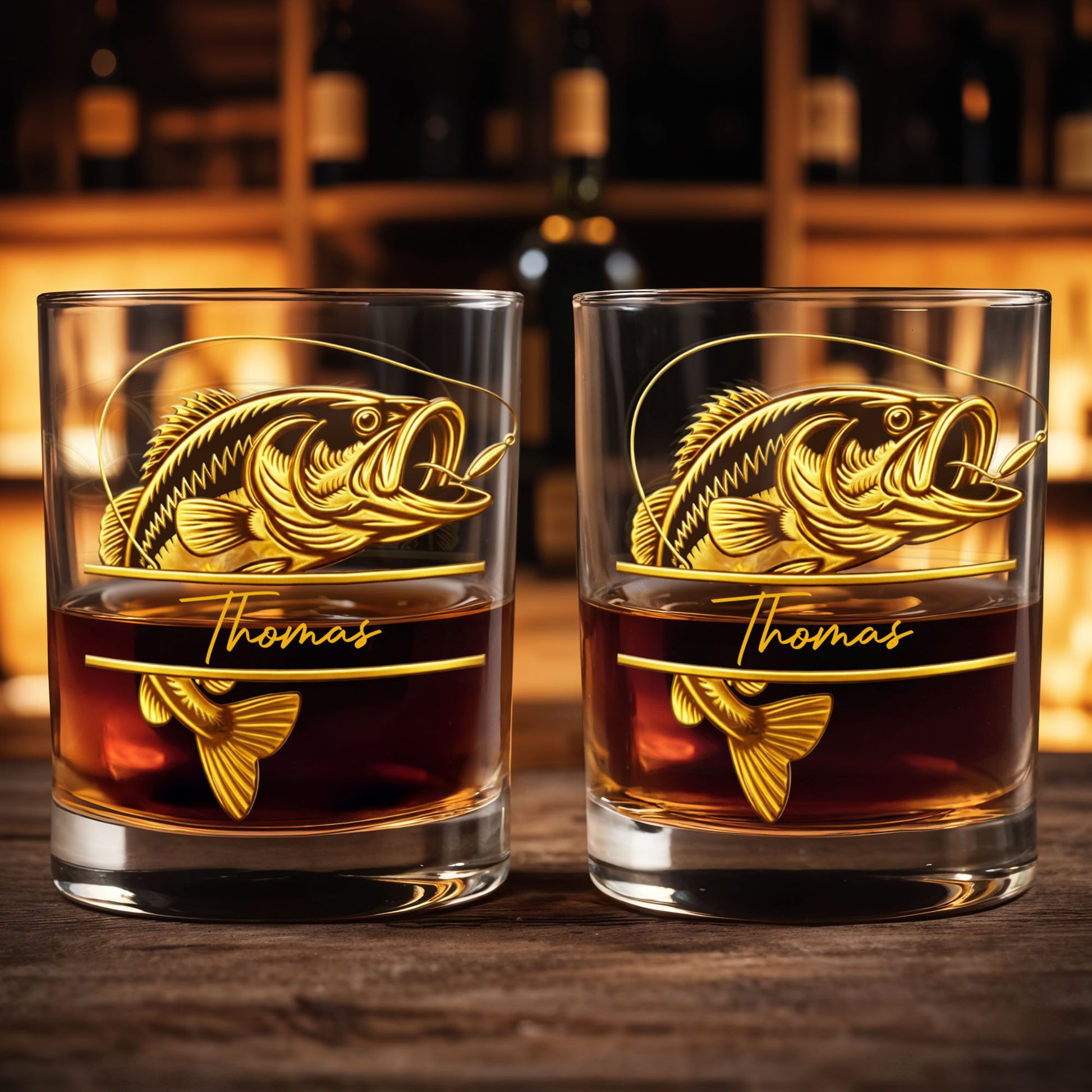 Legendary Catch Fishing Design With Bass Fish