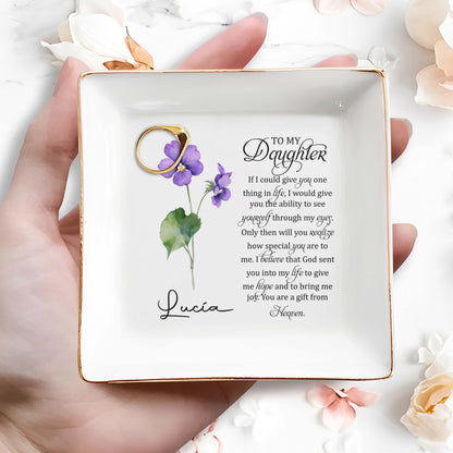 One Thing In Life - Personalized Custom Jewelry Dish - FM023_SCRD