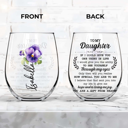 A Gift From Heaven Inspirational Quote for Daughter