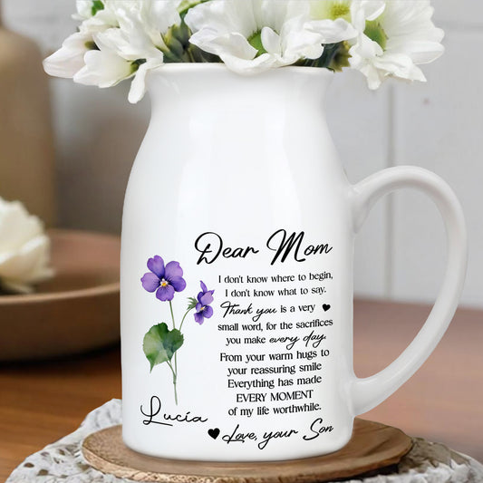 Dear Mom, I Don't Know Where To Begin, Flowers