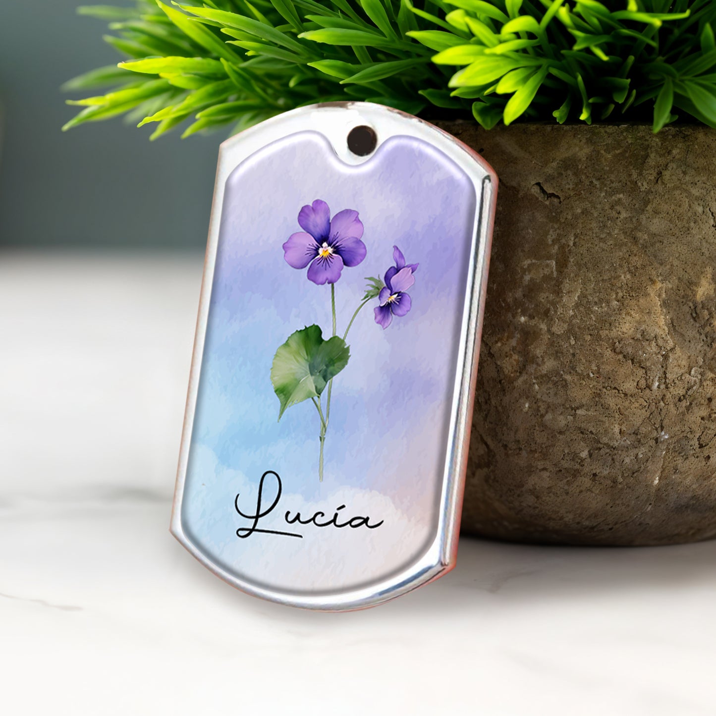 Granddaughter Sunshine Journey Forever Love Keychain
