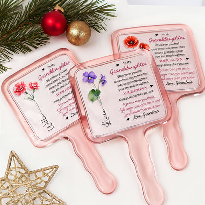 To My Granddaughter, Remember You Are Braver, Flowers