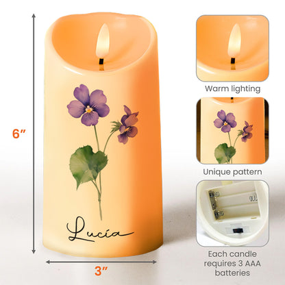 Straighten Your Crown, Granddaughter Encouragement Candle