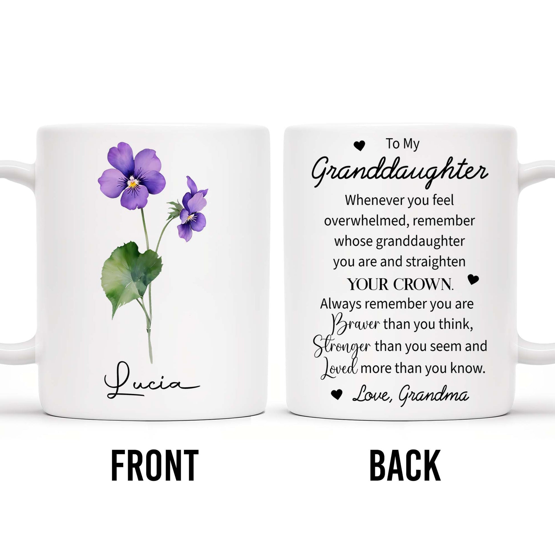 Braver Than You Think, Stronger Than You Seem Mug