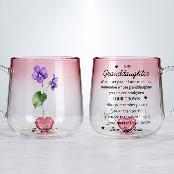 To My Granddaughter, Straighten Your Crown, Braver And Stronger