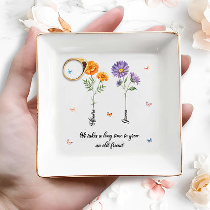 Si mes amis étaient des fleurs, je te choisirais ! - Porte-bijoux personnalisé - FM037_SCRD