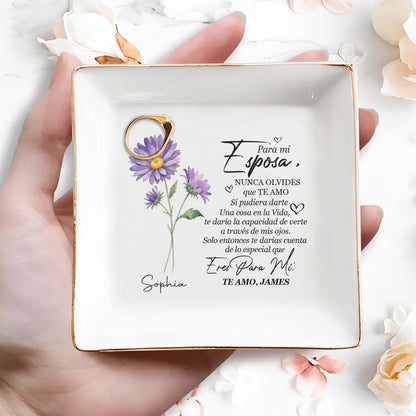 Pour ma femme - Coupelle à bijoux personnalisée - FM088_SCRD