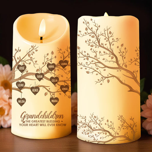 Grandchildren The Greatest Blessing Beautiful Tree Design