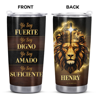 Yo Soy - Gobelet personnalisé en acier inoxydable 20 oz 30 oz - FT003_TB