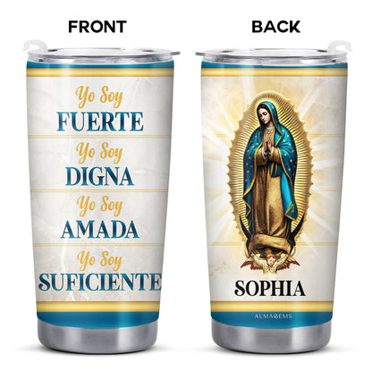 Guadalupe Faith - Personalized Custom Stainless Steel Tumbler 20oz 30oz - FT012_TB